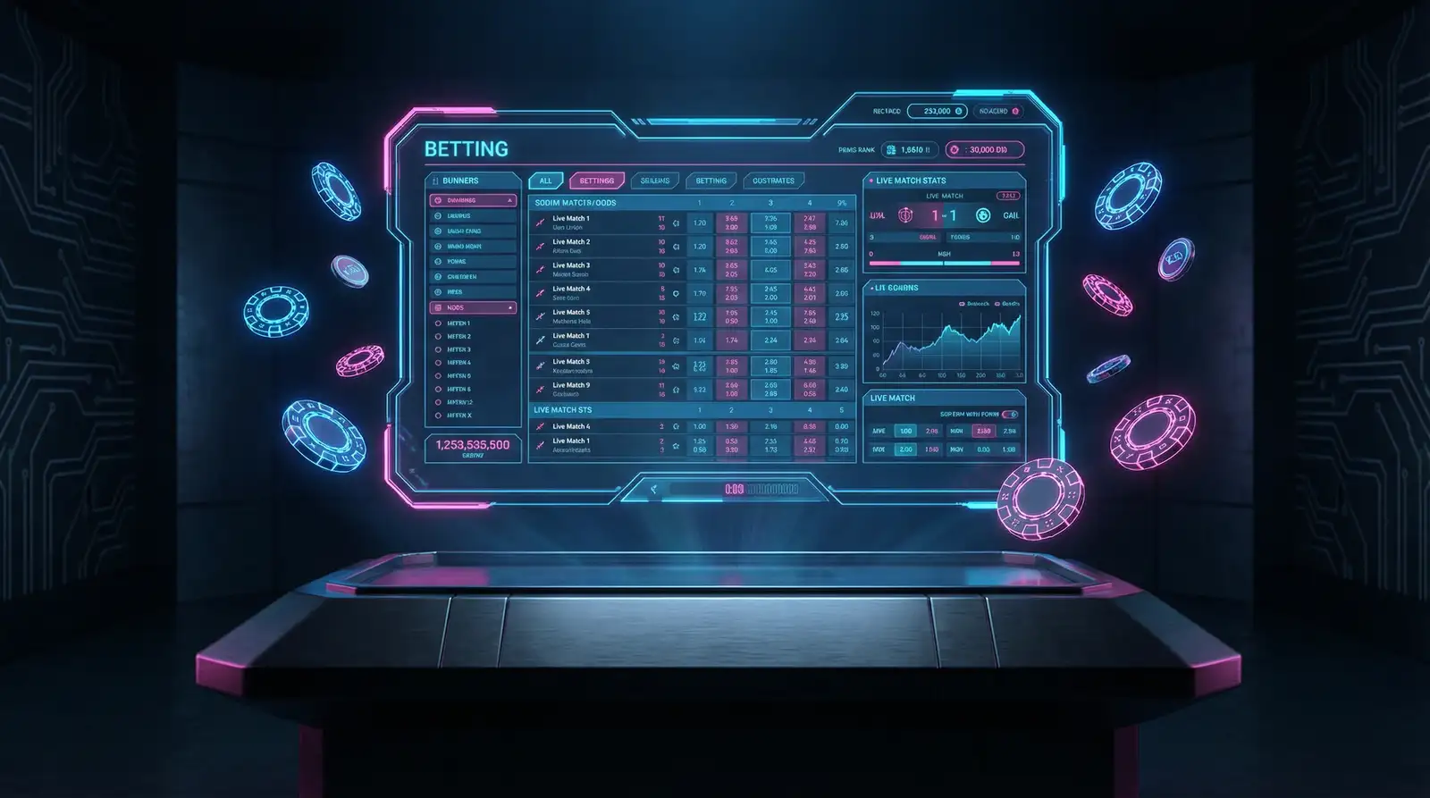 雷火电竞专业赔率分析系统界面